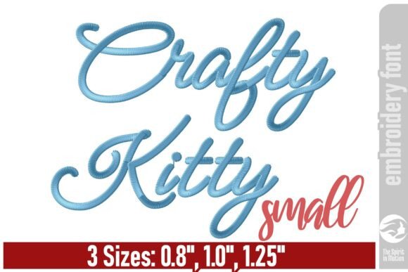 Adding Handmade Charm with Crafty Kitty Embroidery Font