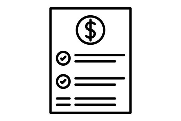 Bill Outline Icon: The Ultimate Design Asset for Clarity