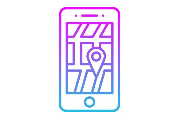 Mastering Mobile Map Line Gradient Icons for Modern Design