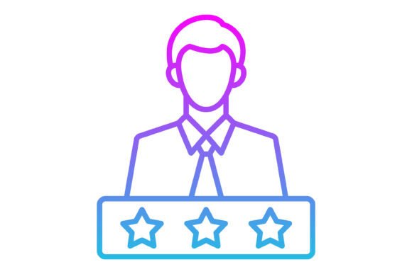 Rate Line Gradient Icon: A Fresh Take on Visual Storytelling