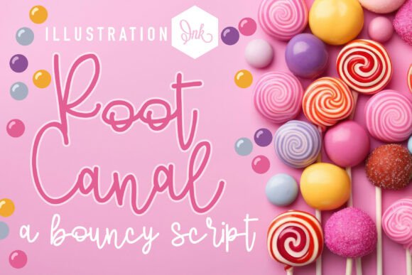 Root Canal Family: A Creative Font with a Playful Pulse