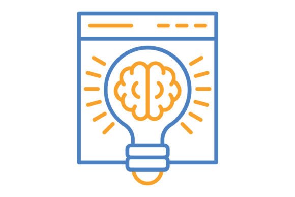 Solution Blue & Orange Line Icon: A Complete Design Toolkit