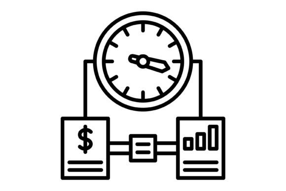 Time Management Outline Icon: Your Design Shortcut